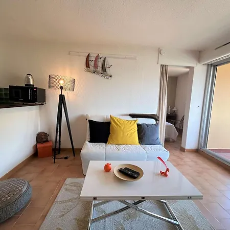 Apartment 2 Pieces Avec Terrasse, Piscine Et Parking - Cap D'agde - Fr-1-249-417 Agde